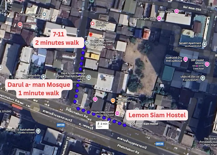 Lemon Siam Hostel Free Breakfast กรุงเทพมหานคร